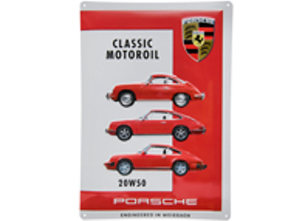 Piastra in metallo – Porsche Classic Motoroil 20W50 - PCG04301060