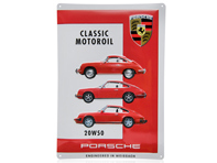 Placa de metal – Porsche Classic Motoroil 20W50 - PCG04301060 Placa de metal – Porsche Classic Motoroil 20W50 - PCG04301060