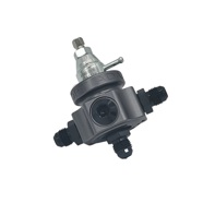Adjustable fuel pressure regulator with JIC / AN fittings, 2.0 to 5.0 bar. Porsche 911 EFI upgrade - AMS9050022