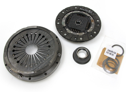Kit frizione. Porsche 944 2.5L Disco frizione, spingidisco e cuscinetto di rilascio - 3000950057, 94411691100