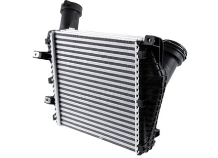 Radiator Intercooler. Porsche 955 Cayenne Turbo 4.5L 2003-06 - 95511080300, 95511080400, 8ML376723471, 8ML376723481, 95511080301, 95511080401, 7L0.145.803.E, 7L0145803E, 7L6.145.803E, 7L6145803E, 95511080402, 95514580301