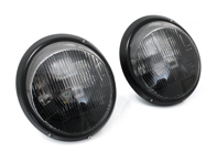Faros delanteros borde negro con interior LED - Lente estándar LHD Porsche 911/964 - Black edition - 91163111299, 91163111399, 91163111499, 91163111599 Faros delanteros borde negro con interior LED - Lente estándar LHD Porsche 911/964 - Black edition - 91163111299, 91163111399, 91163111499, 91163111599