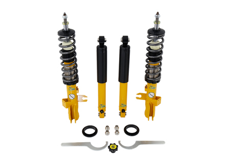 Adjustable Suspension Kit SPAX. Porsche 944 1986>> / 944S2 / 944 TURBO / 968 - 94434303117, 94434303217, 95133303205, 95133303206, 95134303105, 95134303205, 95134303112, 95134303212, 94433303204 - RSX104