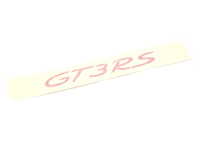 GT3 RS sticker, in Guards Red. Porsche 997 GT3 - 9975592379484A GT3 RS sticker, in Guards Red. Porsche 997 GT3 - 9975592379484A