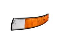Indicator lens Front, with BLACK rim. Porsche 911 1967-74 - 91163194300, 91163194400 - P14964S, P14964D, 1695450770, 1695450780 Indicator lens Front, with BLACK rim. Porsche 911 1967-74 - 91163194300, 91163194400 - P14964S, P14964D, 1695450770, 1695450780