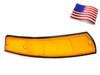 前部指示灯，带黑色轮圈。保时捷 911 1972-73 美国 - 91163194700, 91163194800, 14962, 14962/D, 149612/S