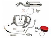 Pacchetto prestazioni sportive con terminale di scarico ovale singolo. Porsche 911 Turbo 1975-89 - 93011103806, 93021103301, 93021103304