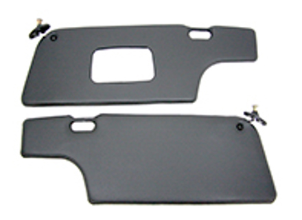 Sun Visors Kit Left and Right. Porsche 911 1969-89 Coupe RHD - 91173133000, 1689800110, 911798031, 91173103102, 91173103202, 1689800116, PCG73103202, PCG73103102, 96473103100CA9, 96473103200CA9