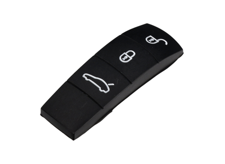 Key replacement rubber buttons Porsche Panamera 970 - 97053890106, 97053890107