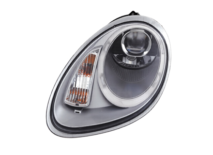SCHEINWERFER PROJEKTOR XENON + AURORA LICHT Porsche 987 05-08 SILBER LHD - 987631012