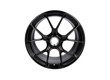 Jante arrière 21' GT3 en alliage noir satiné pour Porsche 992 GT3 / GT3 RS - 9GT601025CJE1, 9GT601025C, 9GT601025BJE1, 9GT601025B