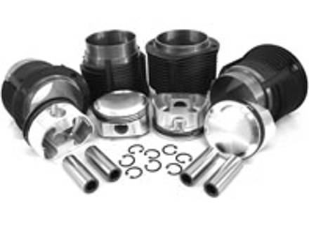 Big bore cylinder and JE forged piston kit 86mm. Porsche 356C / 912 - 008 11 86C JE, 0081186CJE