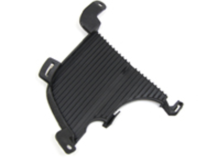 Front bumper trim, Black. Porsche 981C Cayman - 981505767031E0, 981505768031E0, 98150556302G2X, 98150556402G2X