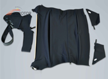 Cabrio-Dachhimmel für Fahrzeuge mit Glasheckscheibe. Porsche 996 2002 bis 2005 - 99656108501/1, 99656108501, 99656108501A21