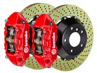 Kit freno Brembo GT Big (Posteriore). Porsche - Dimensione disco freno: 345x28 - 2P18058A, 2P18058A1, 2P18058A2, 2P18058A3
