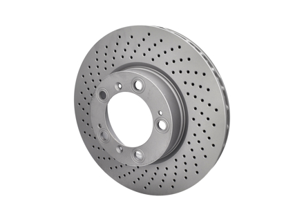 Brake disc rotor Front. Porsche 996 / 997 / 986 / 987 (99635140501 / 99635140601) Standard Coat Z. - 460.1525.20, 460.1526.20, 99635140500, 99635140600, 99635140501, 99635140601, 99635140502, 99635140602, 17071, 17072, 92100007, 92099907 - 460.1525.20, 460.1526.20