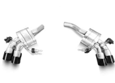 Sports exhaust silencer kit Porsche 995.2 Macan Turbo GTS and S 2020 onwards