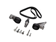 Complete poelie- en riemset - spanner, beugels, poelies, aandrijfriem en bevestigingsbouten - voor Porsche 981 Boxster & Cayman 2012-2016 - 9A110221800, 0PB903137A, 9A110221101, 9A210221100, 9A110221200, 99907357901, 94810283900, 0PB903308, PAF008343, 94810226100, 0PB903317, 99907324609, 99907324602, PAF008362, 99907341201, PAF008361, 9A110203001, 0PB145172, 99907341101, 9A700803500, 03G145291, 90038504801, PAF008128, 90038509101, PAF008152