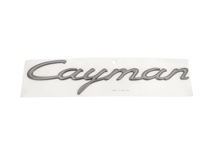 Inscription / Lettering Rear Badge, CAYMAN. Porsche 987 / 987.2 Cayman - 98755923900