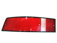 Indicator lens rear red with black rim. Porsche 911 - 91163190000R, 91163190001R, 91163195100, 91163195200, 14867S, 14867D Indicator lens rear red with black rim. Porsche 911 - 91163190000R, 91163190001R, 91163195100, 91163195200, 14867S, 14867D