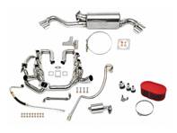 Terminali di scarico doppi a quattro uscite, pacchetto prestazioni sportive. Porsche 911 Turbo 1975-89 - 93011103806, 93021103301, 93021103304