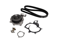 Kit pompa acqua, cinghia e termostato. Porsche 997 Turbo / GT2 / GT3 - 99710601170, 99710601171, 99710601172