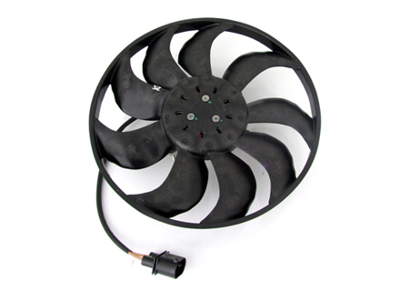 Radiator cooling fan. Porsche 991.2 / 982 Boxster S / 982C Cayman S - 9P1959455BY, 9P1959455CY