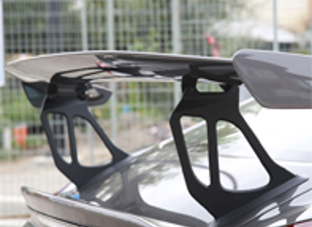 Supporti alari posteriori per Porsche Cayman GT4