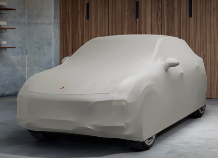 Car cover outdoor, in Beige. Porsche Cayenne 9YA / 9YA-2 Coupé - 9Y0044039, 9Y0044038