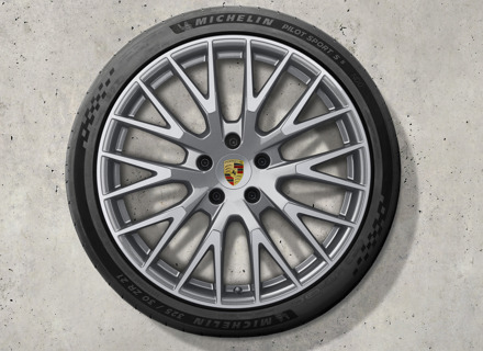 21' Panamera Exclusive Design alloy wheels and summer tyres Original Porsche - 976044660H