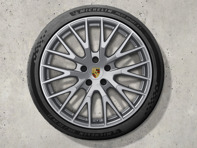 21' Panamera Exclusive Design alloy wheels and summer tyres Original Porsche - 976044660H 21' Panamera Exclusive Design alloy wheels and summer tyres Original Porsche - 976044660H