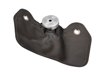 Windscreen washer fluid container / bag, Black. Porsche 356 Coupe / Cabrio - 35670513