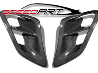 Rejilla de entrada de aire SpeedART BTR-II Carbon. Porsche 997 turbo