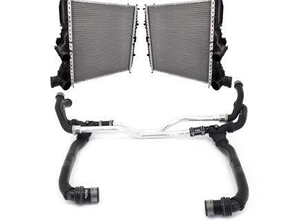 适用于保时捷 987 / 987C / 997 Carrera 的散热器和管道更换套件（原厂件） - 99710672803, 99710662403, 99710662303, 99710662703, 99710672307, 99710672003, 99710671103, 99710675104, 99710675204, 99710655103, 99710613102, 99710613202