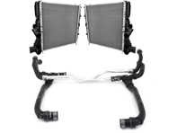 Vervangingsset voor radiatoren en leidingen voor Porsche 987 / 987C / 997 Carrera - 99710672803, 99710662403, 99710662303, 99710662703, 99710672307, 99710672003, 99710671103, 99710675104, 99710675204, 99710655103, 99710613102, 99710613202