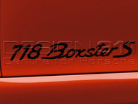 718 BOXSTER Model designation on doors - 98204480010041, 98204480010V04, 98204480010 718 BOXSTER Model designation on doors - 98204480010041, 98204480010V04, 98204480010
