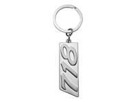 Porsche Key Ring With 718 Lettering, Silver. - WAP0500300S718