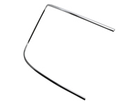 Windsscreen trim frame half, Chrome. Porsche 356 - 64454191106, 64454191206 Windsscreen trim frame half, Chrome. Porsche 356 - 64454191106, 64454191206