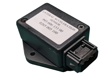 Lateral acceleration sensor. Porsche 964 / 993 / 628 / 928 - 92860615300, 99360615300 - 0 265 005 100, F026T00500, 0265005100