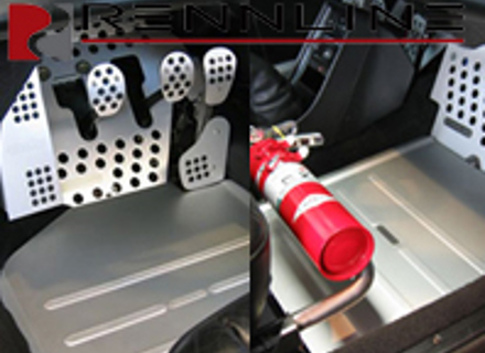 Rennline Track Mat Set. Driver & Passenger Side. Porsche 911/912/930 - TM02