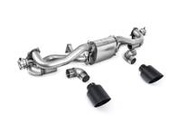 Milltek Sports Exhaust From GPF Backwards And Cerakote Black Trims. Porsche 718 Cayman GT4 4.0L - 982251053F, 982251053H, 982251053K, 982251053E - SSXPO155