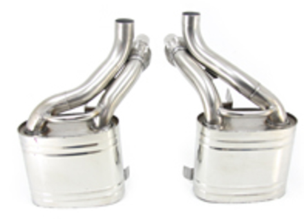 Exhaust Muffler / Silencer Sports SUPREMACY DesignTek for Porsche 997 PAIR - 99711197901S, 3606409703, 99711121203, 99711123203, 99711141204, 99711143204, 99711110500, 99711110600, 99711161103, 99711121103