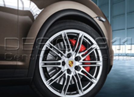 Wheel arch extensions. Porsche 958 Cayenne - 95804480095, 95804480097, 95804480096