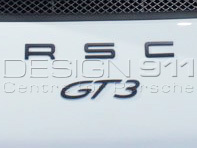 'GT3' BLACK Rear Lid Badge. Porsche 991 (911) GT3 - 99155925190 'GT3' BLACK Rear Lid Badge. Porsche 991 (911) GT3 - 99155925190