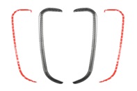 Flap barella condotto radiatore in fibra di carbonio. Porsche 992 GT3