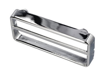 Radio cover, chromed, for Blaupunkt Hamburg etc. Porsche 356 / 911 / 914 - 8101850400