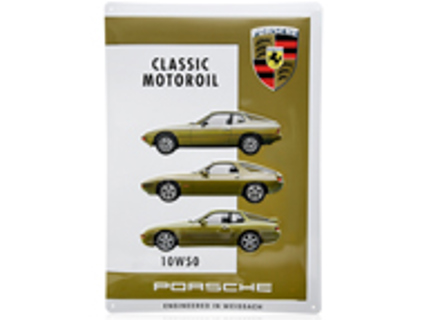 Piastra in metallo – Porsche Classic Motoroil 10W50 - PCG04301050