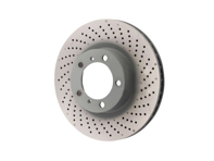 Disco de freno delantero monobloque perforado, 330 x 28 mm. Porsche 997 MKII / 991 / 981/982 Boxster / 981C/982C Cayman - 99735140101, 99735140201 - PFL39971, PFR39972 Disco de freno delantero monobloque perforado, 330 x 28 mm. Porsche 997 MKII / 991 / 981/982 Boxster / 981C/982C Cayman - 99735140101, 99735140201 - PFL39971, PFR39972