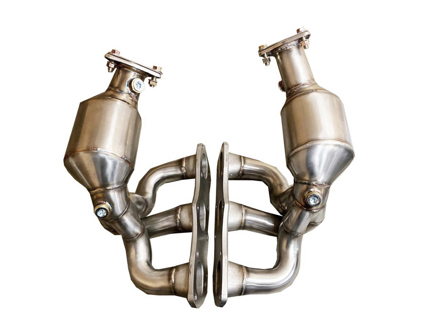 Exhaust manifolds and cats, 200 cell . Porsche 987.2 Boxster / Cayman - 108012, 98711310133, 987113101AX, 98711310233, 987113102AX