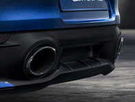Exhaust tail pipes, in Black. Porsche 992 (911) Carrera / Targa - 992044206 Exhaust tail pipes, in Black. Porsche 992 (911) Carrera / Targa - 992044206